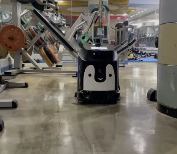 Mops sporco: Gausium Phantas Rivoluzionante Pulizia in una delle saune più affollate della Corea
