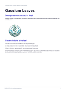 Copertina Gausium Leaves